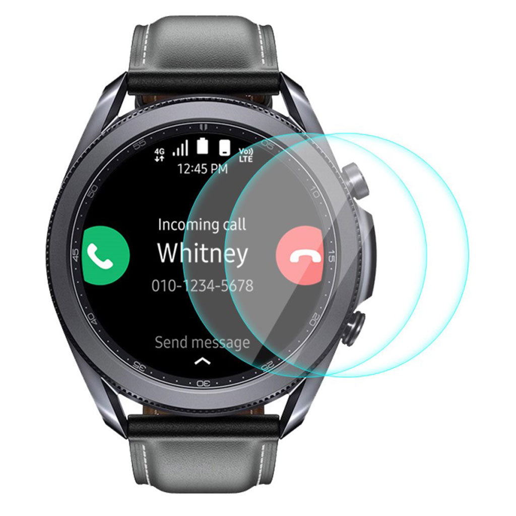 Samsung Galaxy Watch 3 (45mm) Hærdet Glas Skærmbeskytter - Gennemsigtig#serie_444