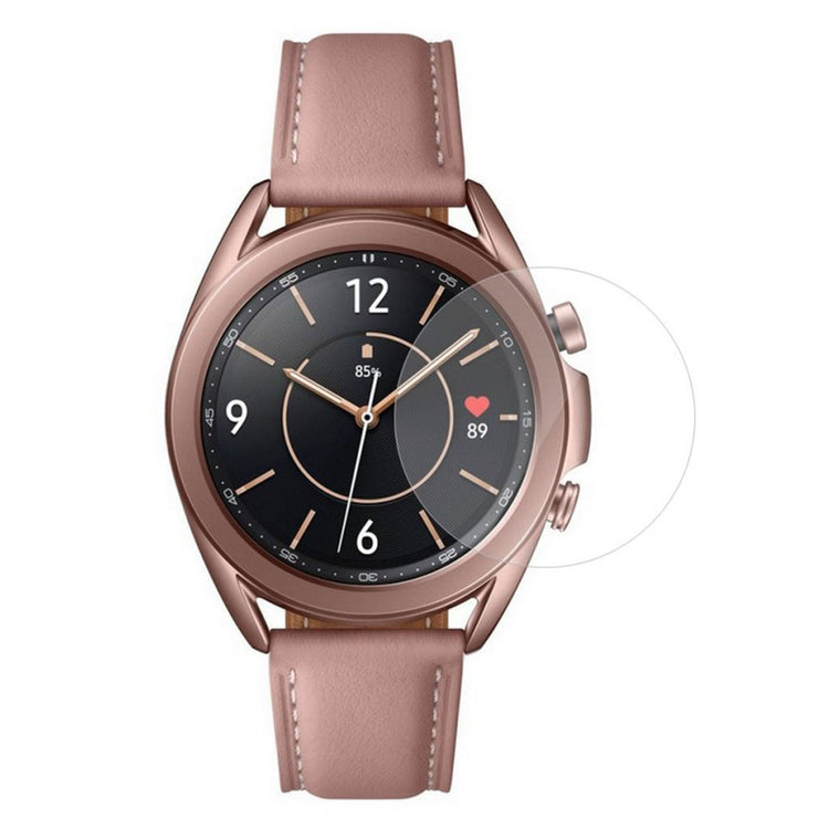 2stk Samsung Galaxy Watch 3 (41mm) Plastik  HD Skærmbeskytter - Gennemsigtig#serie_476