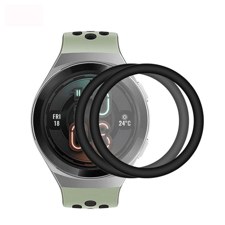 2stk Huawei Watch GT2e 46mm Plastik Skærmbeskytter - Gennemsigtig#serie_1