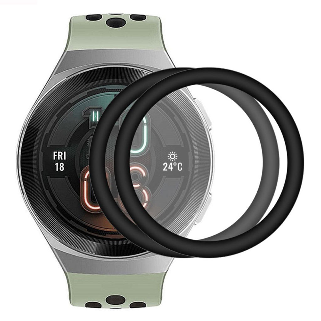 2stk Huawei Watch GT2e 46mm Plastik Skærmbeskytter - Gennemsigtig#serie_1
