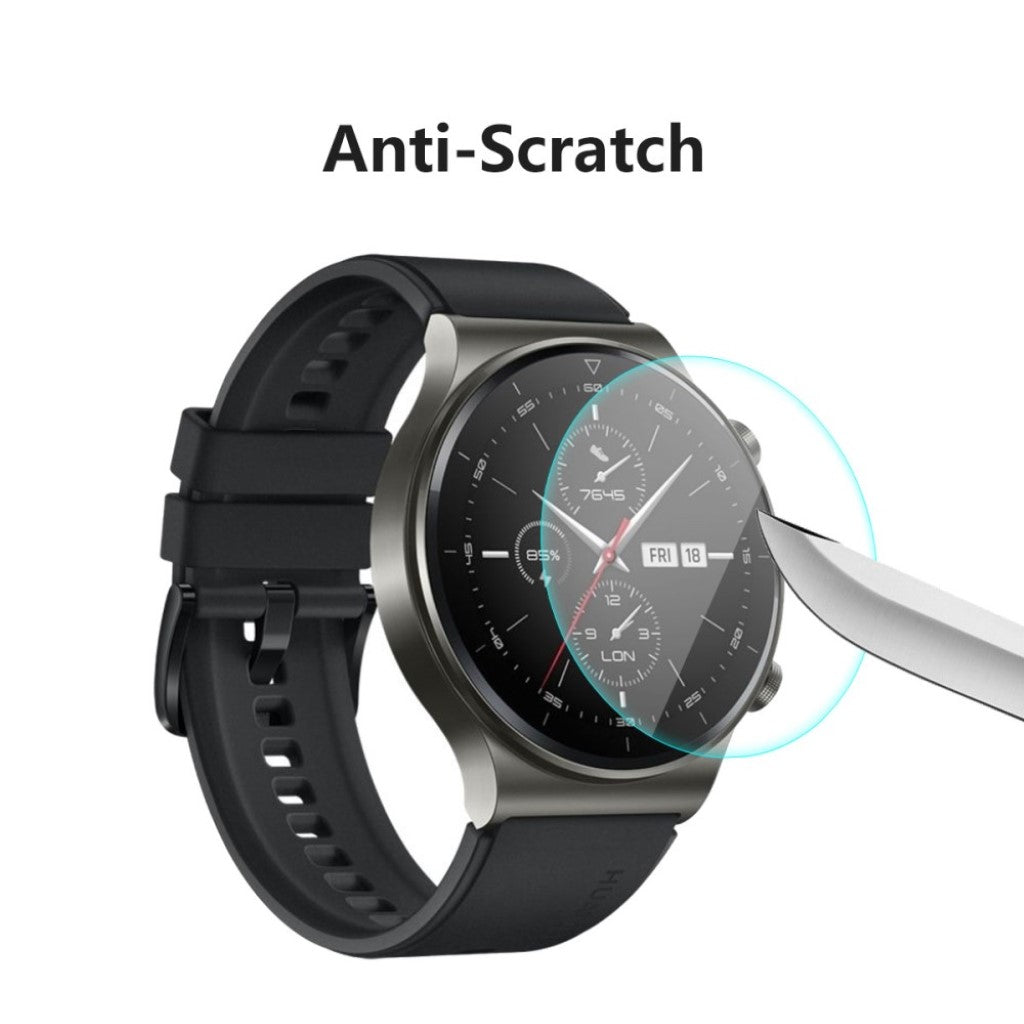 Huawei Watch GT 2 Pro Hærdet Glas  9H Skærmbeskytter - Gennemsigtig#serie_266