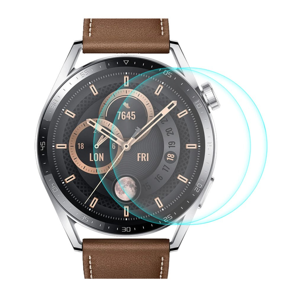 2stk Huawei Watch GT 3 (46mm) Hærdet Glas Skærmbeskytter - Gennemsigtig#serie_316