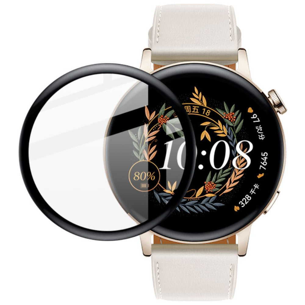 Huawei Watch GT 3 (42mm) Plastik  HD Skærmbeskytter - Gennemsigtig#serie_320