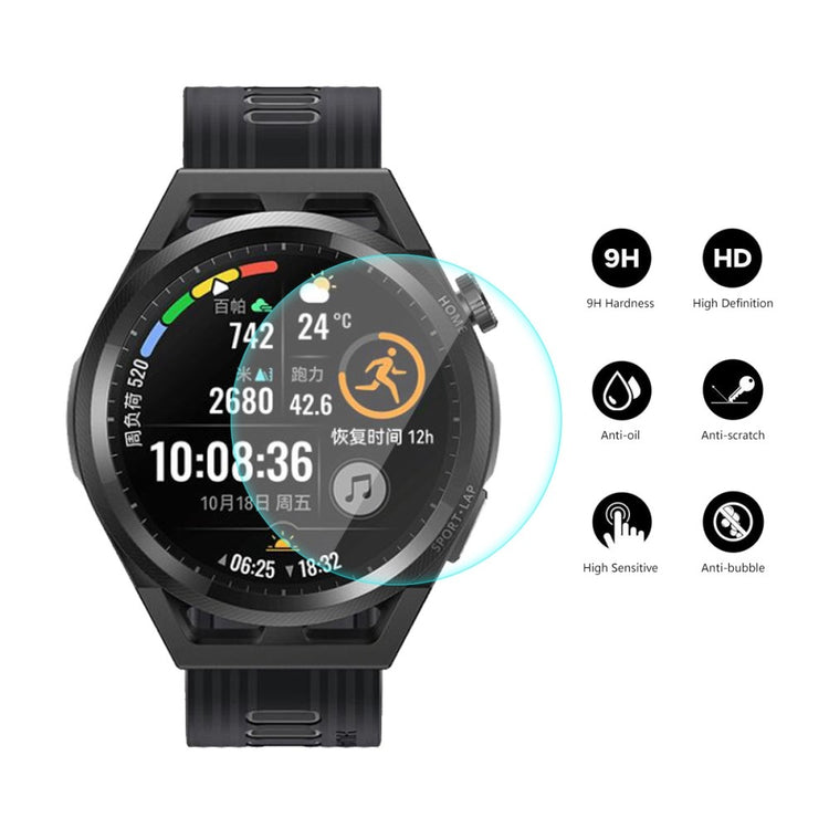 2stk Huawei Watch GT Runner Plastik  HD Skærmbeskytter - Gennemsigtig#serie_323