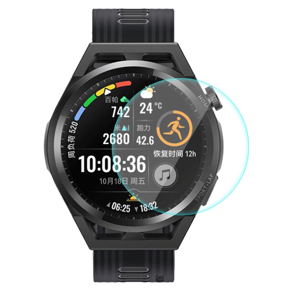Huawei Watch GT Runner Plastik  9H Skærmbeskytter - Gennemsigtig#serie_324