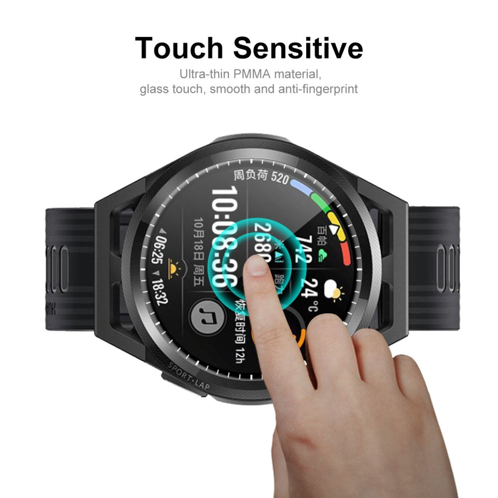 Huawei Watch GT Runner Plastik  HD Skærmbeskytter - Gennemsigtig#serie_326