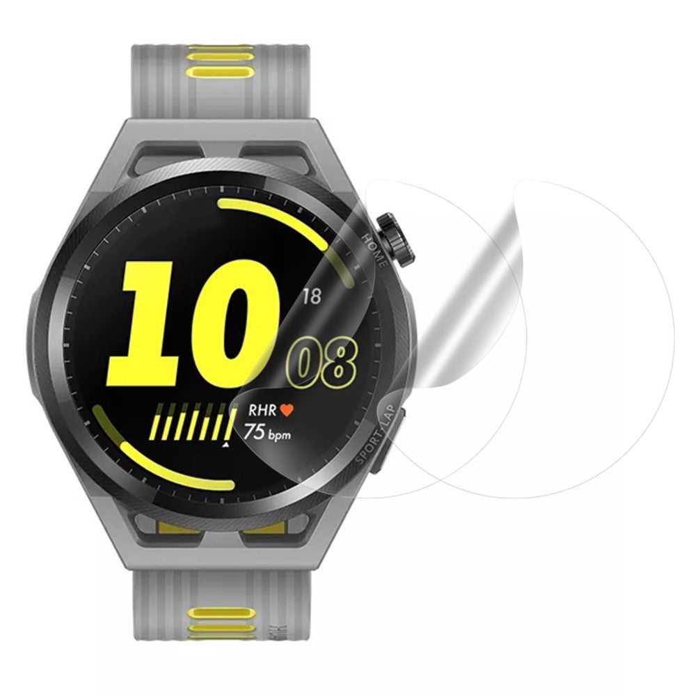 2stk Huawei Watch GT Runner Plastik Skærmbeskytter - Gennemsigtig#serie_342