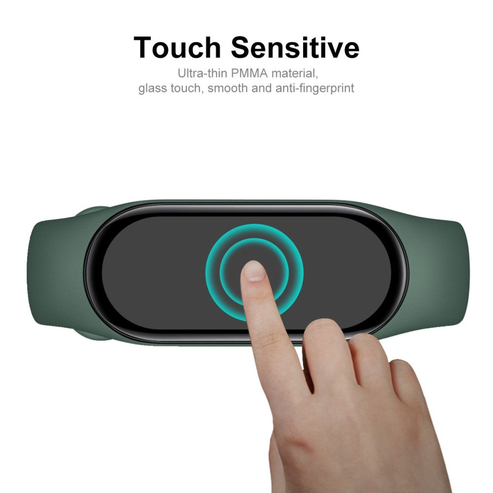 2stk Xiaomi Mi Band 7 Plastik Skærmbeskytter - Gennemsigtig#serie_245