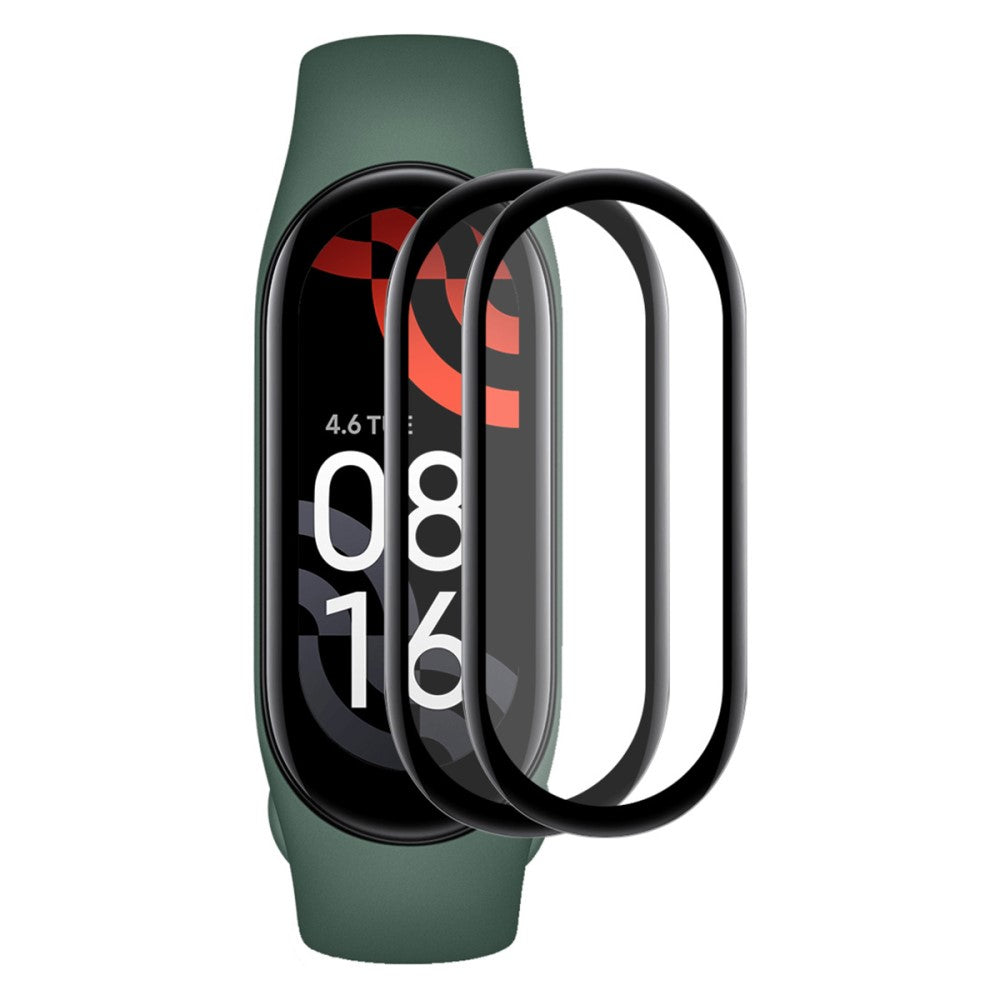 2stk Xiaomi Mi Band 7 Plastik Skærmbeskytter - Gennemsigtig#serie_245