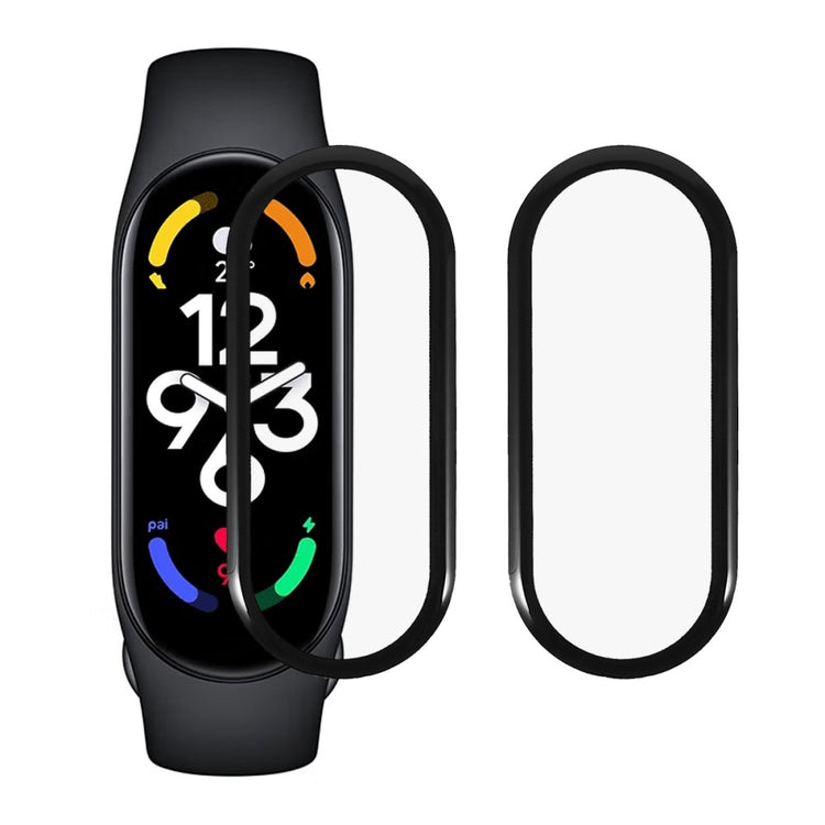 2stk Xiaomi Mi Band 7 Plastik Skærmbeskytter - Gennemsigtig#serie_323