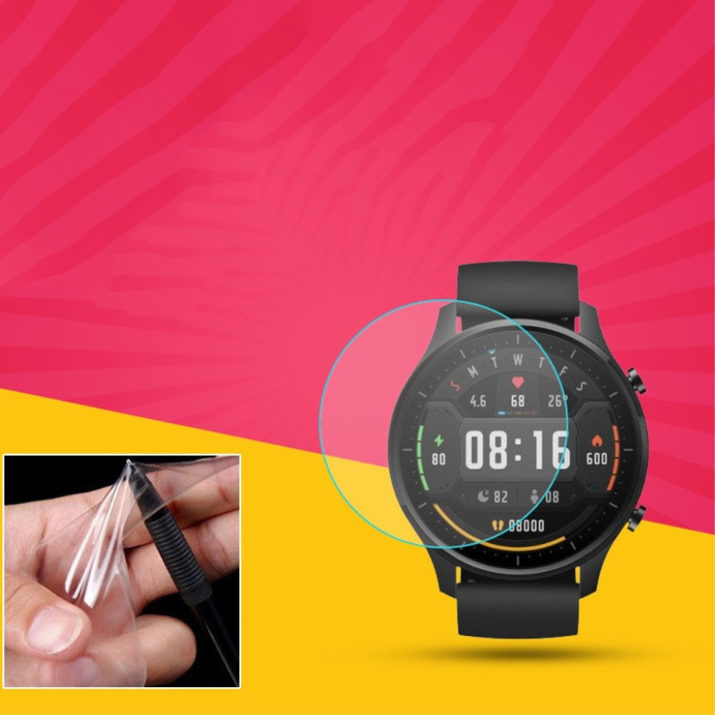 Xiaomi Watch Color Silikone Skærmbeskytter - Gennemsigtig#serie_066
