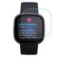 Silikone Universal Skærmbeskytter passer til Fitbit Sense 1 / Fitbit Versa 3