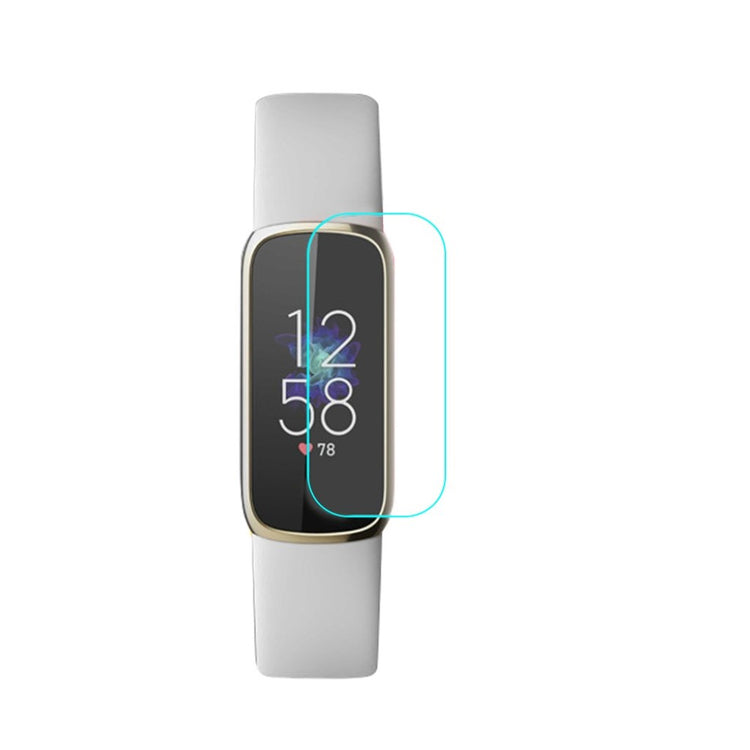 Fitbit Luxe Plastik Skærmbeskytter - Gennemsigtig#serie_639