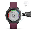 Hærdet Glas 9H Universal Skærmbeskytter passer til Garmin Forerunner 935 / Garmin Forerunner 35