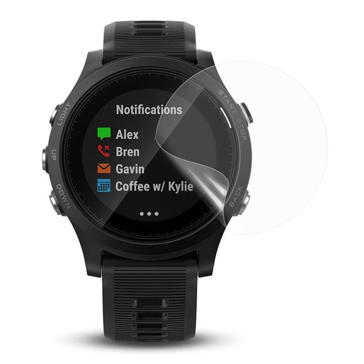 Garmin Forerunner 935 Plastik  HD Skærmbeskytter - Gennemsigtig#serie_251