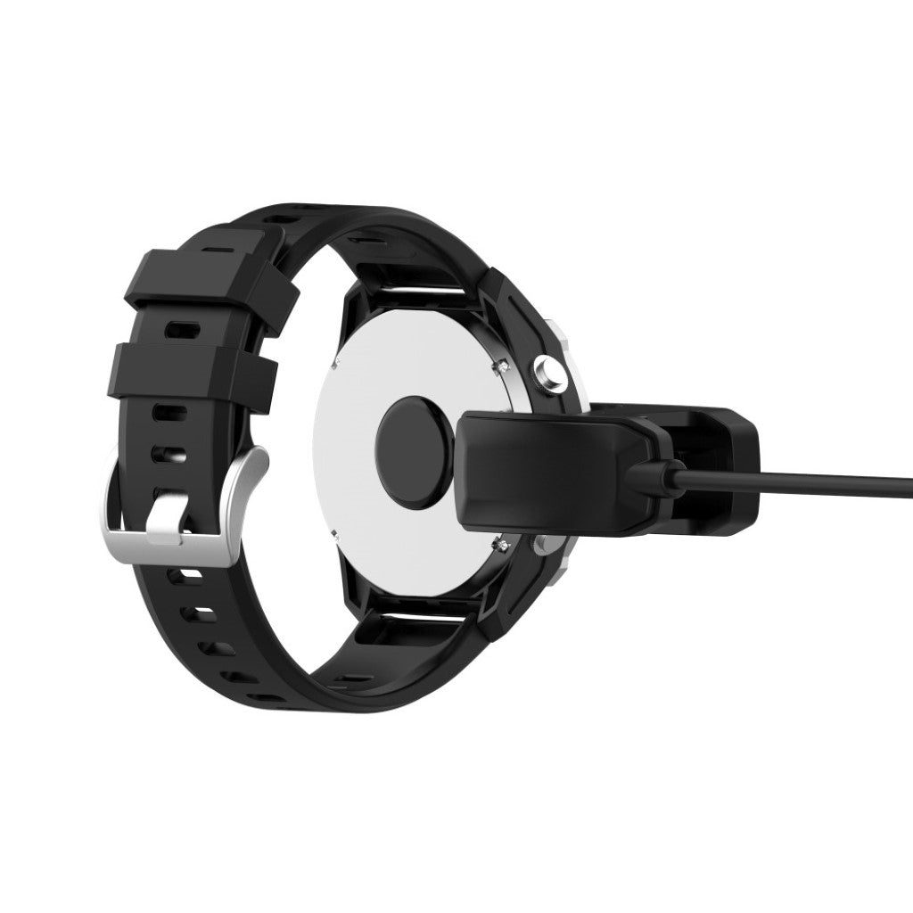 Plastik Garmin Descent Mk2i / Garmin Descent Mk2 USB Opladningskabel - Sort#serie_126