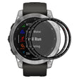 2stk Plastik 3D Kurvet Skærmbeskytter passer til Garmin Fenix 7S