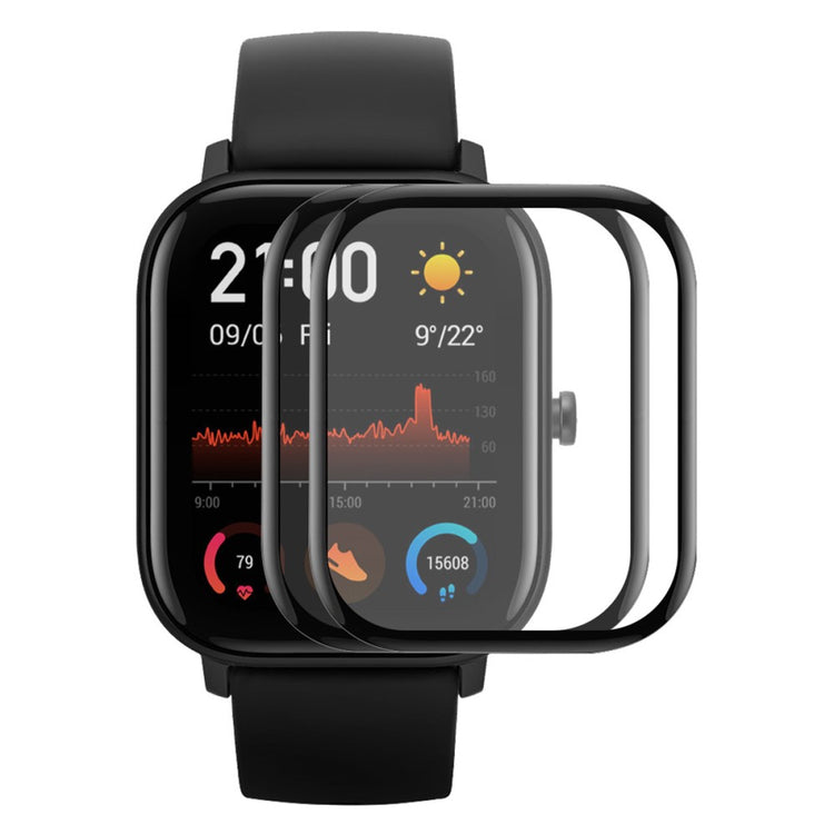 2stk Amazfit GTS 4 Plastik  HD Skærmbeskytter - Gennemsigtig#serie_3