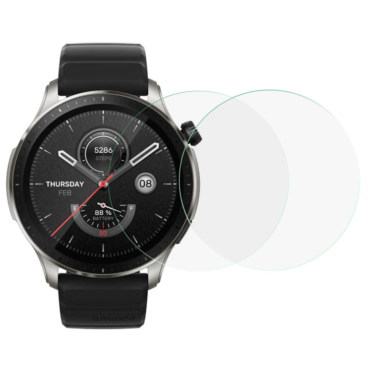 2stk Amazfit GTR 4 Hærdet Glas  HD Skærmbeskytter - Gennemsigtig#serie_2