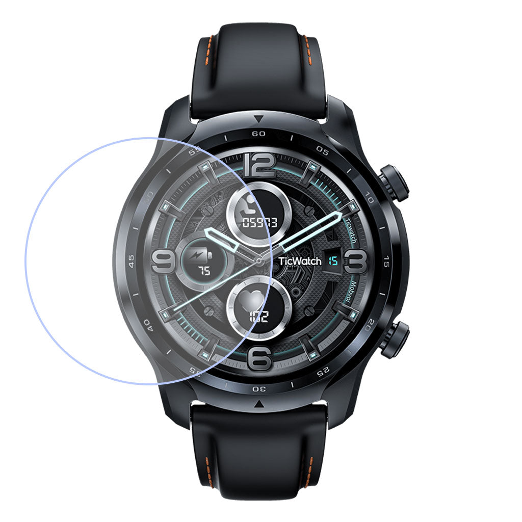 Ticwatch Pro 3 / Ticwatch S2 Silikone Skærmbeskytter - Gennemsigtig#serie_1