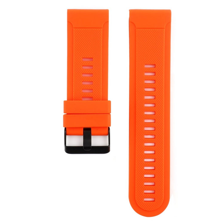 Smuk Garmin Fenix 5X / Garmin Tactix Charlie Silikone Rem - Orange#serie_3