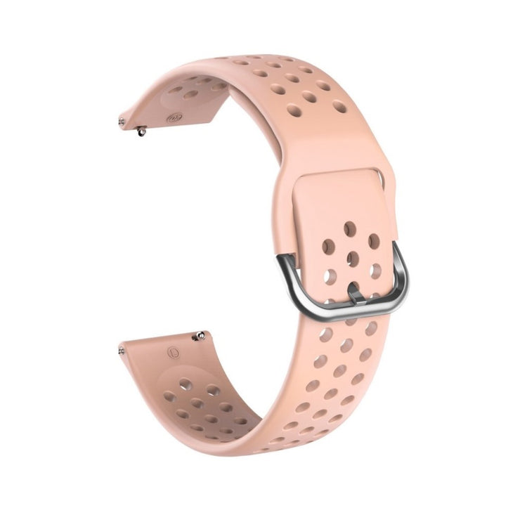 Kønt Amazfit Youth / Huawei Watch GT 2 42mm Silikone Rem - Pink#serie_6
