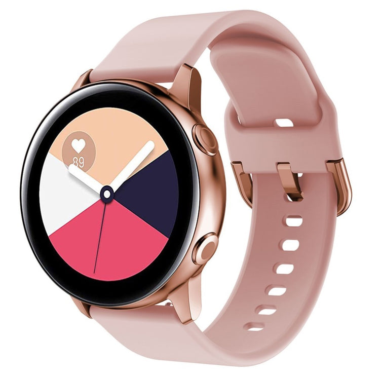 Vildt fed Amazfit GTS / Huawei Watch GT 2 42mm Silikone Rem - Pink#serie_8