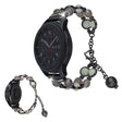 Helt Vildt Rart Metal Og Sten Universal Rem passer til Smartwatch