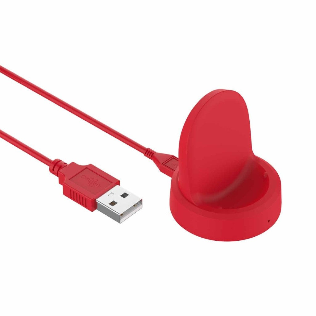 Plastik Universal Samsung USB Ladestation - Rød#serie_3