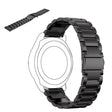 Rigtigt Hårdfør Metal Universal Rem passer til Smartwatch