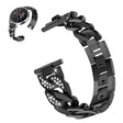 Mega Sejt Metal Og Rhinsten Universal Rem passer til Smartwatch