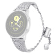 Elegant Metal Og Rhinsten Universal Rem passer til Smartwatch