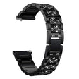 Rigtigt Fint Metal Og Rhinsten Universal Rem passer til Smartwatch