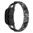 Helt Vildt Rart Metal Og Rhinsten Universal Rem passer til Smartwatch