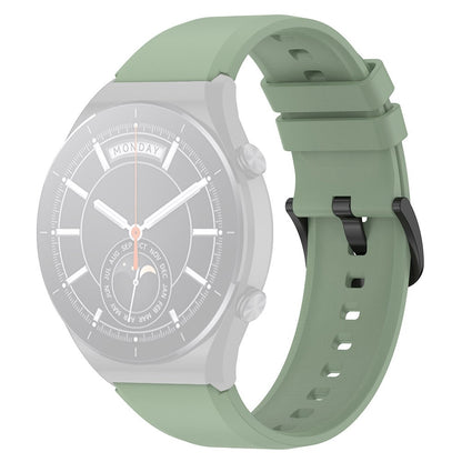 22mm Universal simple silicone watch strap - Light Green#serie_3