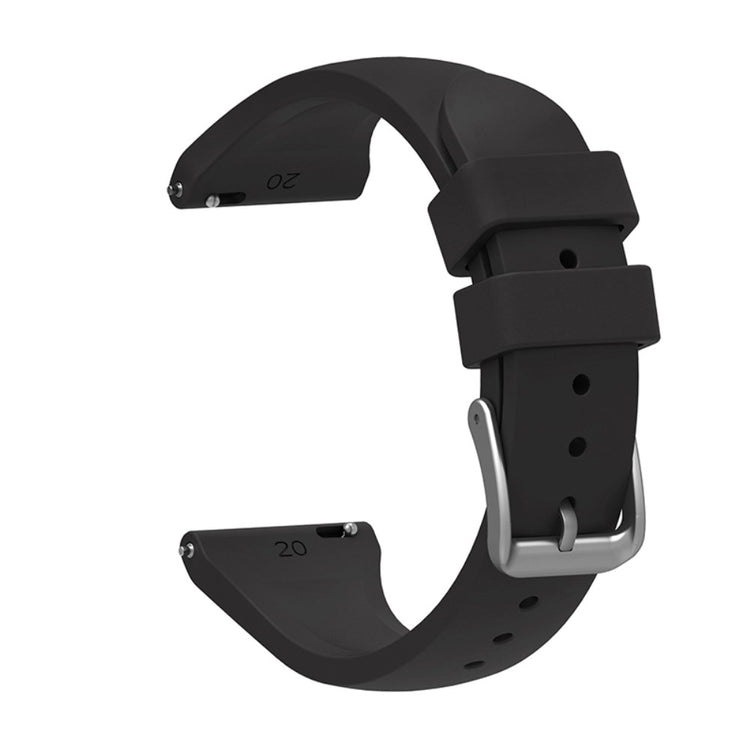 Fed Fitbit Charge 4 / Fitbit Charge 3 Metal og Rhinsten Rem - Sort#serie_1