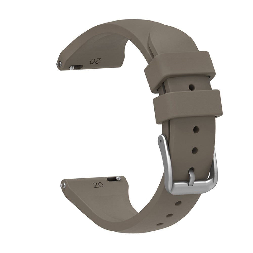 Fed Fitbit Charge 4 / Fitbit Charge 3 Metal og Rhinsten Rem - Brun#serie_3