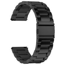 18mm Universal stainless steel watch strap - Black#serie_1
