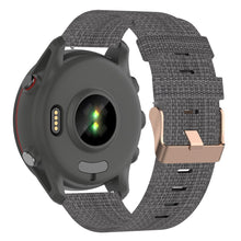 20mm Universal nylon watch strap - Dark Grey#serie_1