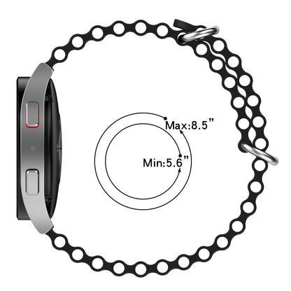 Mega fed Universal Silikone Rem - Sort#serie_12