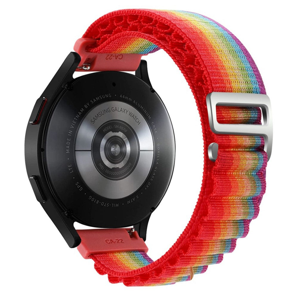 18mm Universal nylon watch strap - Rainbow#serie_3