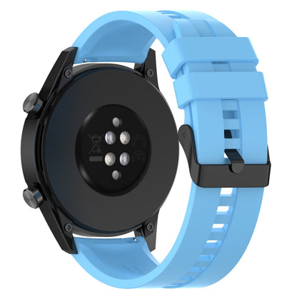 22mm Universal silicone watch strap - Sky Blue#serie_2