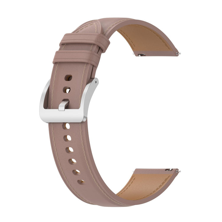Mega Skøn Ægte Læder Universal Rem passer til Smartwatch - Pink#serie_2
