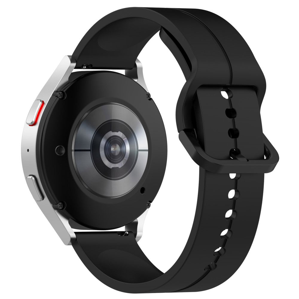 20mm Universal silicone strap - Black#serie_1