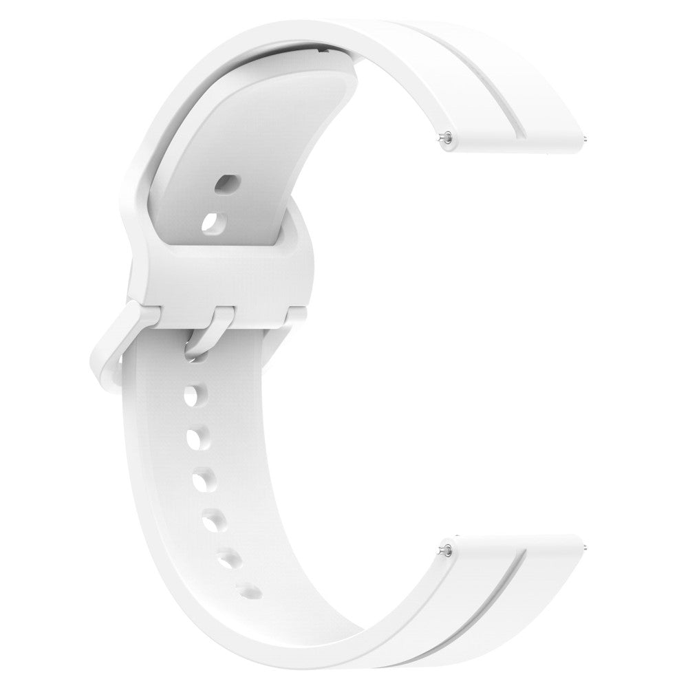 Meget Flot Silikone Universal Rem passer til Smartwatch - Hvid#serie_3