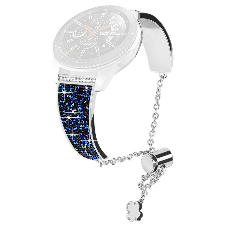 Vildt Rart Metal Universal Rem passer til Smartwatch - Blå#serie_3