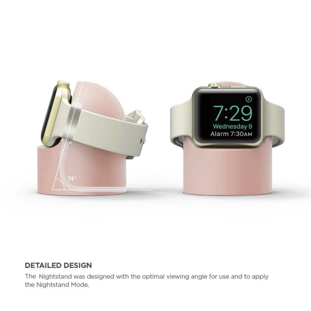 Apple Watch Series 1-3 38mm / Apple Watch Series 1-3 42mm Plastik Holder - Pink#serie_5