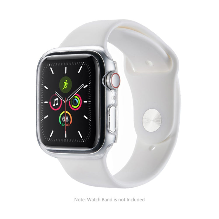 Fint Apple Watch Series 7 41mm Cover med Skærmbeskytter i Hærdet Glas - Gennemsigtig#serie_7