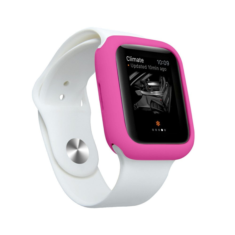 Apple Watch Series 7 41mm  Silikone Bumper  - Pink#serie_1
