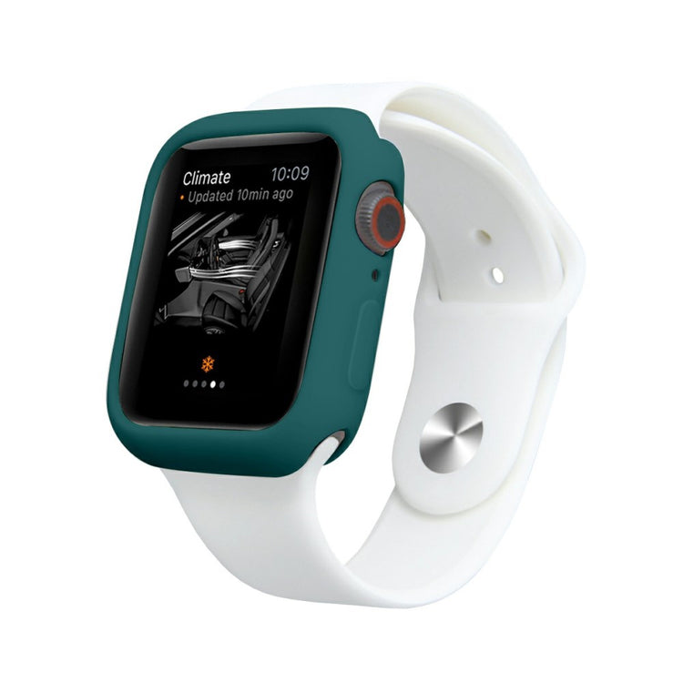 Apple Watch Series 7 41mm  Silikone Bumper  - Grøn#serie_11